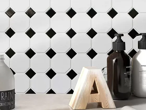 Фото Мозаика JNK82021 Penny Round Dark Grey Antid 315х309х6 (С0003714) Китай