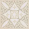 Декор Бахия 2 бежевый светлый глянцевый 9,8x9,8x0,7 (KMD3STA017GN)