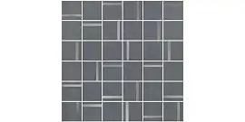 Фото Kerama Marazzi Декор Гварди 2 мозаичный синий матовый обрезной 30x30x0,9 (SG640220\MM)