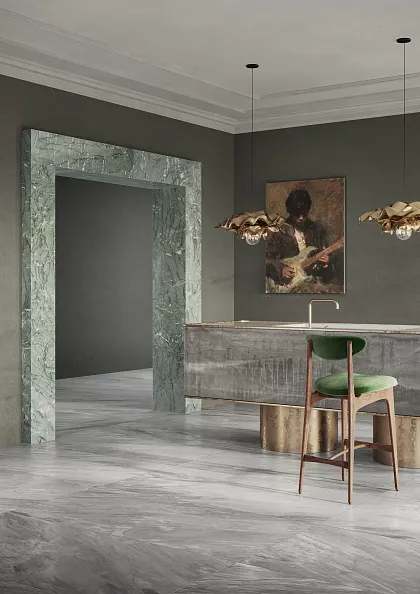 Фото Керамогранит R8TF (00R8TF03) Incanto Paonazzetto Glossy Ret 6mm 60х120 Италия