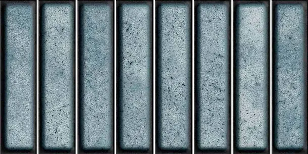 Фото керамическая плитка El Barco Domino Azul Glossy 15x30 Испания