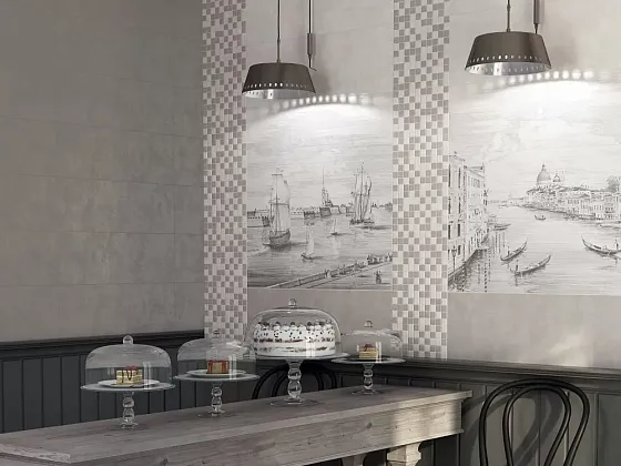 Фото Керамогранит SG453820R Город на воде серый обрезной 50,2x50,2x8,5 Россия