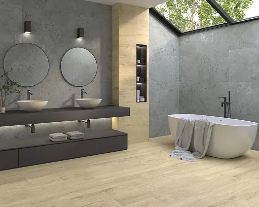 Фото Керамогранит Dune 188998 Pietra Viva Taupe 60x120 Испания