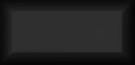 Фото Плитка 16033 Граньяно черный грань 7.4*15