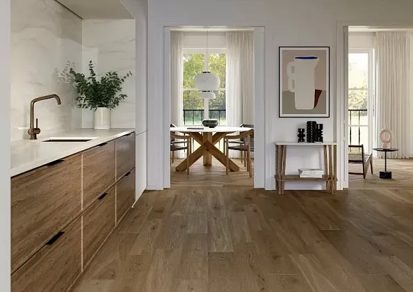 Фото Керамогранит I874 Elisir Royal Castano RT 20х120 Италия