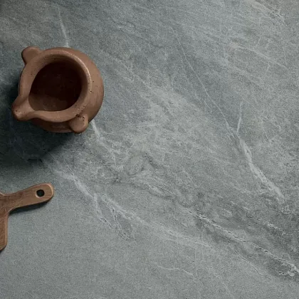 Фото Керамогранит Flaviker 0007822 Blue Savoy Graphite Nat Rett 60x120 Италия