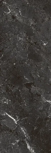 Фото керамическая плитка Тубкаль чёрный глянцевый обрезной 30x89,5x0,9 (KM3090B0150R) Россия