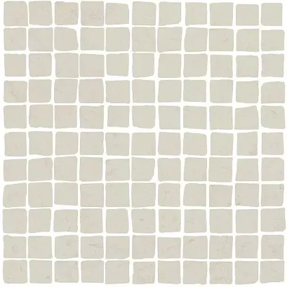 Фото Мозаика MBS006 Про Лаймстоун Спакко мозаичный бежевый светлый матовый 20х20 Россия