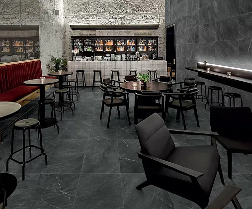 Фото Керамогранит ST120BL Star Black Rett 60х120 Италия