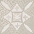 Декор Бахия 2 серый светлый глянцевый 9,8x9,8x0,7 (KMD3STA018GN)