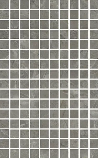 Фото Мозаика MM6434 Кантата мозаичный серый глянцевый 25x40 Россия