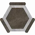 Керамогранит Monopole Oregon Grafito Gris 22x25