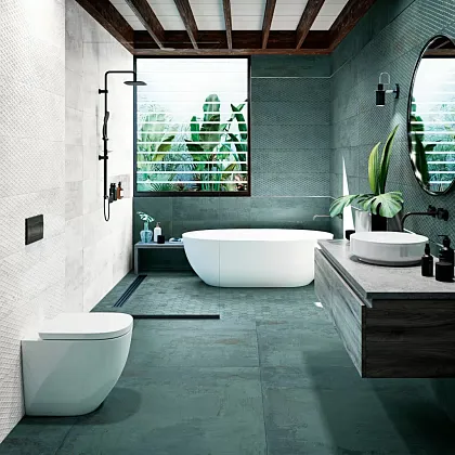 Фото Керамогранит Aparici METALLIC GREEN NATURAL 59,55x59,55 Испания