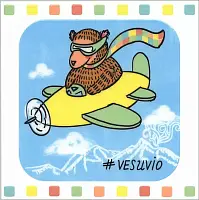 Декор NT\A143\5009 Большое путешествие Везувий 20x20