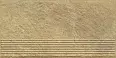 Ступень Paradyz Eremite Beige Stopnica Prosta Struktura Mat B1a 30x60
