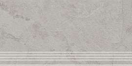 Фото Ступень Kerama Marazzi Сплит серый светлый матовый обрезной 30x60x0,8 (KM6060G1231R8GRF)