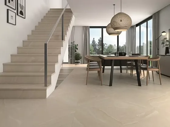 Фото Клинкерная плитка Gres de Aragon 906201 Tibet Anti-Slip Blanco 60x120 Испания