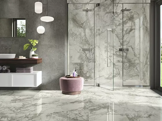 Фото Керамогранит A034360 Travertino Brescia Mat Rect 60x60 Испания