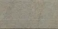 Ступень Paradyz Eremite Taupe Stopnica Prosta Struktura Mat B1a 30x60