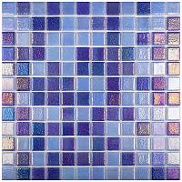 Мозаика Shell Mix Deep Blue 552/555 (2.5х2.5) 31,7х31,7 (С0002472)