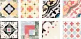 керамическая плитка DeShun Ceramics Mix Art Decor DC16 20x20