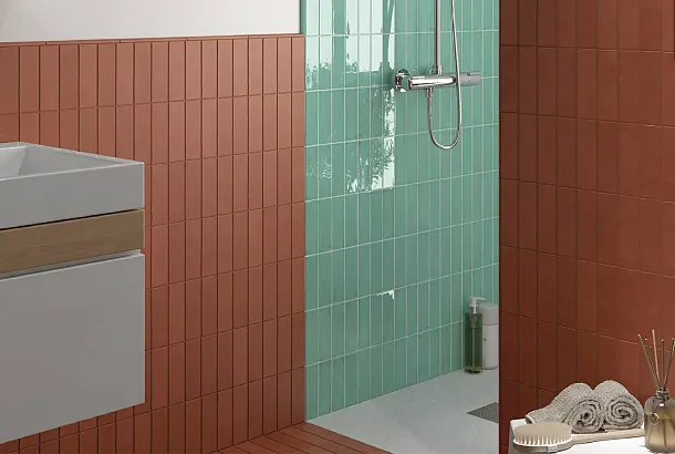 Фото Керамогранит 30682 Fango Aquamarine Gloss 5x15 (УТ-00036835) Испания