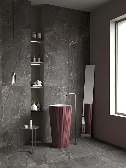 Фото Керамогранит Dado Ceramica 304339 Charme Pearl Rett 120x120 Италия