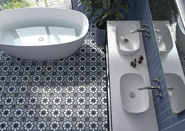 Фото Керамогранит Cifre Capri Hidra White 20x20 Испания
