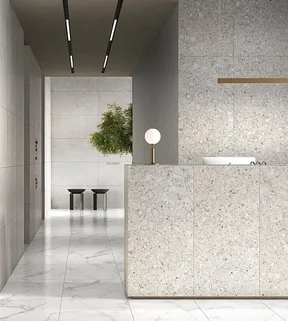 Фото Керамогранит Vitra K958027R0001VTER BiancoRomano Слоновая Кость Матовый R10A Ректификат 60x120 Турция