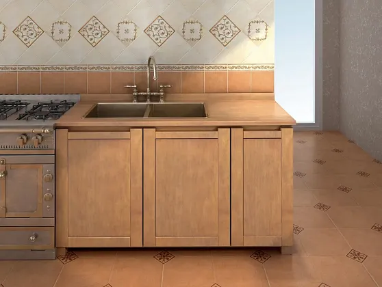 Фото Бордюр 145 Рыжий матовый карандаш 20*1.5 Россия