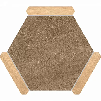 Фото Керамогранит Monopole Sacramento Marron Pino 22x25 Испания