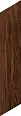 Керамогранит Alpas Alacia Chevron Choco 8x45