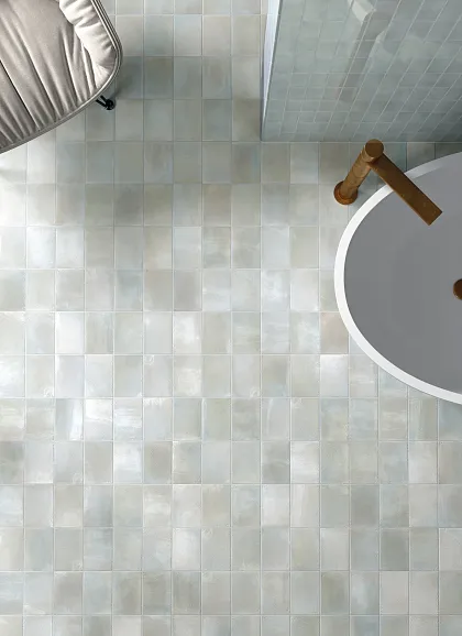 Фото Керамогранит Equipe 32328 Miyako Oil Blue Gloss 5x15 Испания