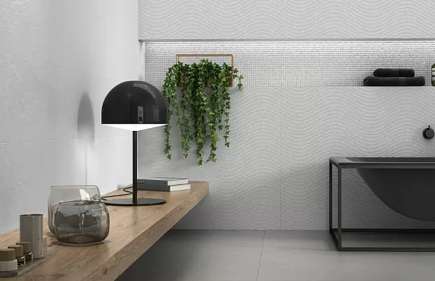 Фото Плитка Rev. CURVE HARDY BLANCO RECT 25*75 Испания