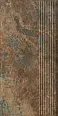 Ступень Paradyz Ardis Rust Stopnica Prosta Struktura Mat B1a 30x60