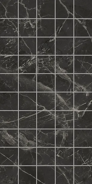 Фото Декор чипсет Коррер чёрный глянцевый обрезной 30x60x0,9 (KMD2PTG004BR) Россия