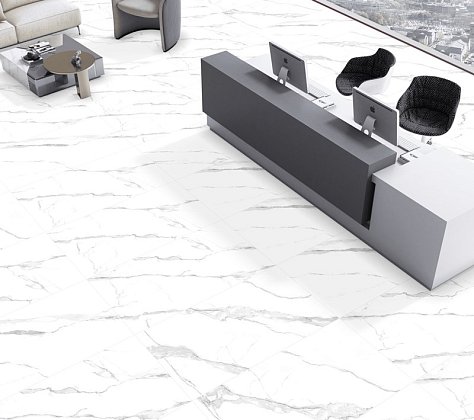 Фото Керамогранит Mistra Statuario 60x120 Индия