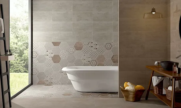 Фото Керамогранит Pamesa Atrium Alpha Beat Sand 60x120 Испания