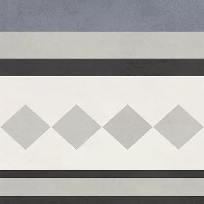 Фото Декор Smile Tile Elegance Border 19,8x19,8 Индия