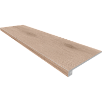 Ступень комплект Selection Oak SI01 неполированная (прямоугольный бортик + подступенок) 33x120 Фото Ступень комплект Selection Oak SI01 неполированная (прямоугольный бортик + подступенок) 33x120