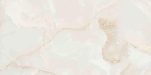 Фото Керамогранит Ennface ENONX7007GL60120 Onix Cream Glossy 60x120 Индия