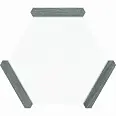 Керамогранит Monopole Denia Grey 22x25