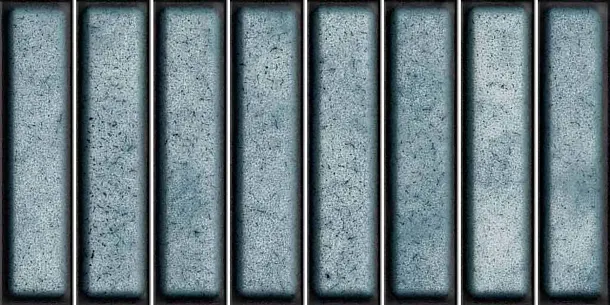 Фото керамическая плитка El Barco Domino Azul Glossy 15x30 Испания
