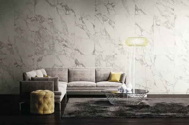 Фото Керамогранит Ariostea P612528 Grey Marble Soft 60х120 Италия