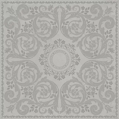 Фото Kerama Marazzi Декор Риальто 2 серый матовый обрезной 80x80x0,9 (HGD\B592\SG850290R) Россия