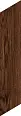 Керамогранит Alpas Alacia Chevron Choco 8x45