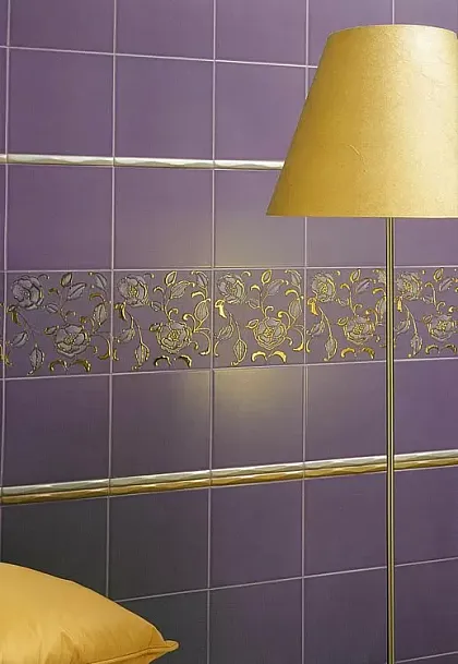 Фото Плитка 5113 Калейдоскоп синий 20x20 Россия