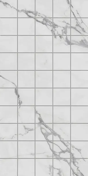 Фото Декор чипсет Коррер белый глянцевый обрезной 30x60x0,9 (KMD2PTG003BR) Россия