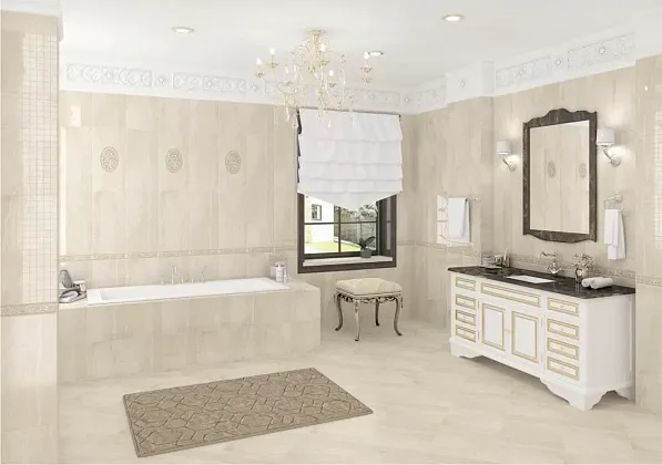 Фото Плитка OLIMPIA CREMA 42*42 Россия