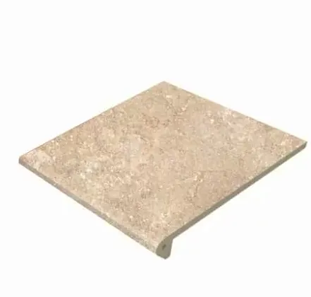 Фото Ступень Gres de Aragon 970446 Petra Peldаno Redondeadо Beige Antislip 29.7x33 Испания